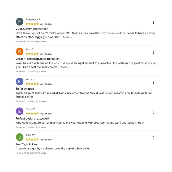 Nwt Alala Color Block Reef Tights Large - Picture 7 of 7